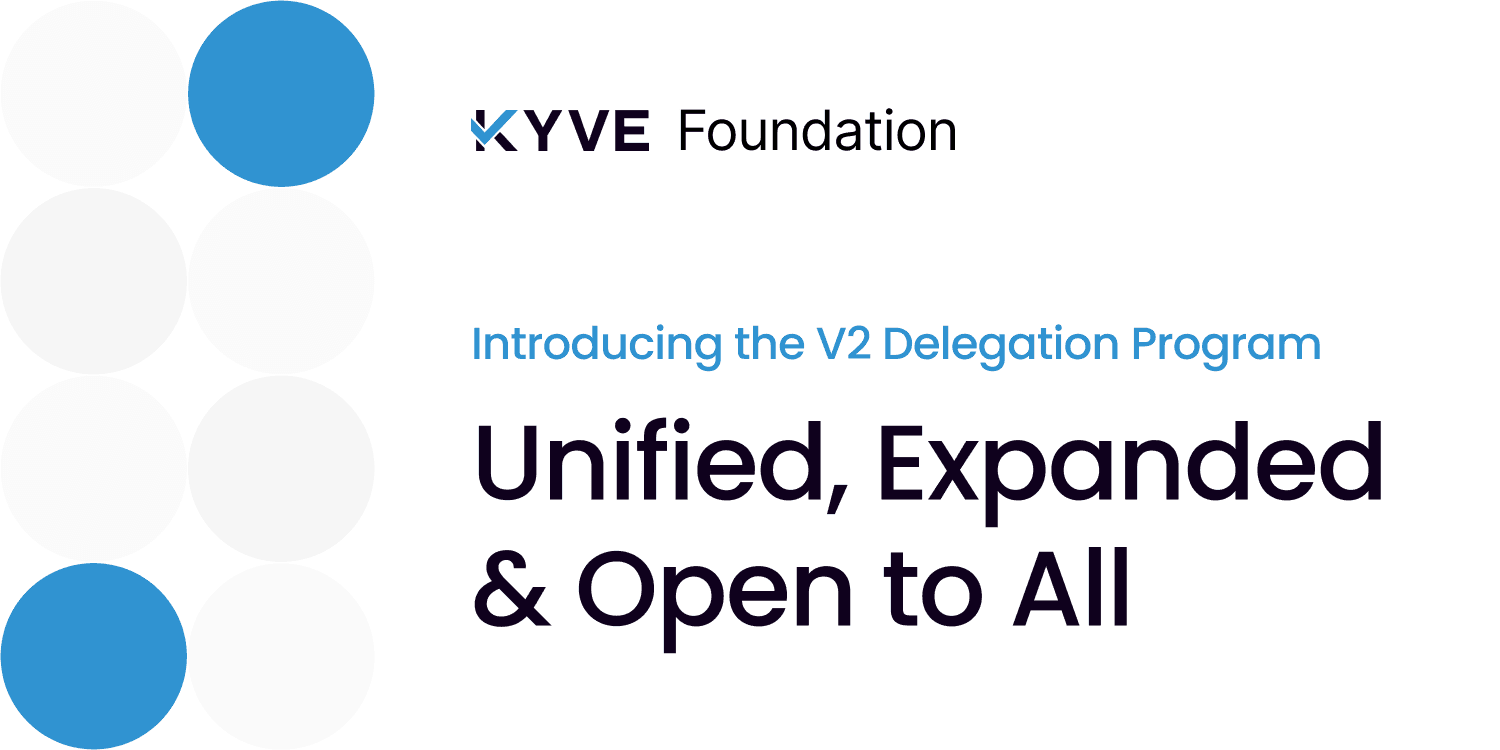 KYVE Foundation Delegation Program: Unified, Expanded & Open to All